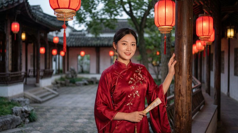 母狗国风视频：旗袍之美传统文化视频演示